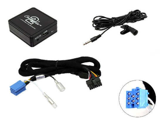 Изображение CTAPGBT010 automobilinis USB/BT adapteris Peugeot                                                                                                     