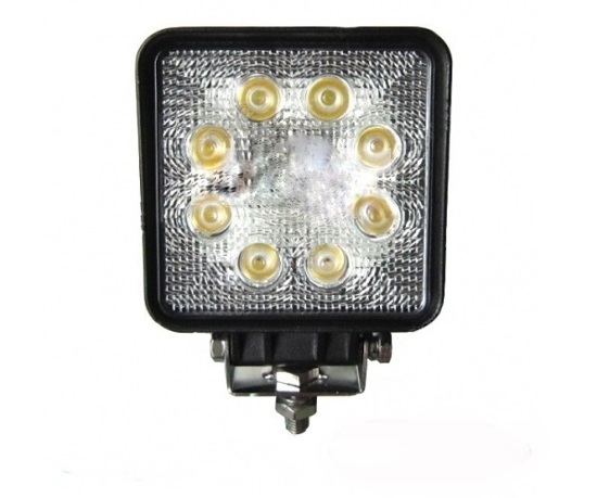 Изображение LED zibintas, kvadratinis 27W, 9x3W flood                                                                                                             