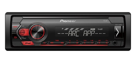 Изображение Pioneer, MVH-S120UI RDS magnetola su  USB                                                                                                             