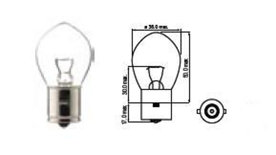 Изображение Bosma lempute BA20s, 50W                                                                                                                              