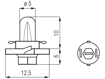 Изображение Bosma lempute BX8.4D, 2W                                                                                                                              