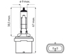 Изображение Bosma lempute 12,8V, 37,5W, Black Top                                                                                                                 