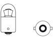 Vaizdas Bosma lemputė BA15s, 10W, 48V keltuvui 18X35                                                                                                          