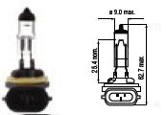 Изображение Bosma lempute 12,8V, 27W, Black top                                                                                                                   