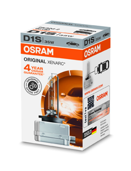 Picture of OSRAM XENARC Original, Lempute XENON D1S 66140                                                                                                        