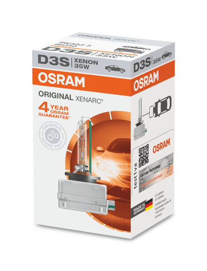 Vaizdas OSRAM XENARC Original, Lemputė XENON D3S 66340                                                                                                        