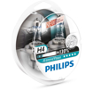 Изображение Philips lemputes X-Treme +130%,  H4, 60/55W, DUO 12342XV+S2                                                                                           