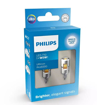 Picture of Philips Ultinon Pro 6000 LED lemputes, W5W T10 W2.1x9.5d 12V Balta 11961CU60X2                                                                        