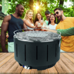 Изображение Kepsnine su imontuotu ventiliatoriumi ECOGRILL                                                                                                        