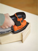 Изображение Black & Decker Ekscentrinis slifuoklis                                                                                                                