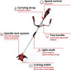 Vaizdas Akumuliatorinis trimeris Einhell AGILLO 18/200 Solo (be akumuliato                                                                                    