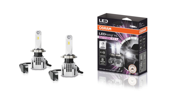 Osram LED pagrindines sviesos H7/H18, 21W, 6000K, LEDriving HL, 2v 