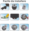 TOPQSC kiausiniu inkubatorius, 16 kiausiniu skaitmeninis kiausiniu inkubatorius su temperaturos valdymo automatiniu perytuvu, automatinis kiausiniu ap