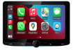 KENWOOD, DMX9724XDS 1-DIN AV grotuvas su 10.1" ekranu, Bluetooth        