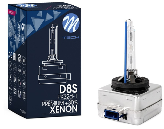 Lempute XENON D8S 4300K, 1vnt  
